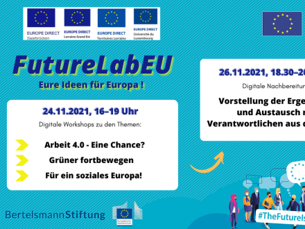 Eure Ideen für Europa! Grenzüberschreitende Zukunftswerkstatt